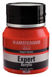 Amsterdam Expert Series Peinture Acrylique Rouge Pyrrole 315, 400 ml
