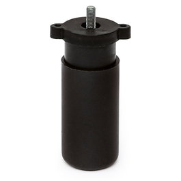 Q&Q Pied réglable Storm en plastique ABS, Noir, 95-145mm, M8