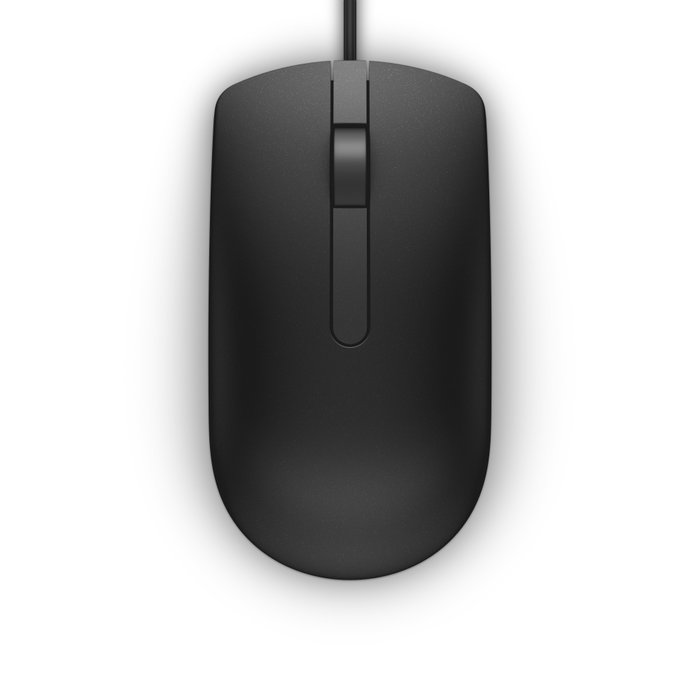 Dell MS116 Souris Optique Filaire USB - 1000 DPI, Noir Dell MS116 Souris Optique Filaire USB - 1000 DPI, Noir