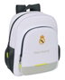 Safta Mochila junior adapt.carro - Sac à dos junior avec roulettes Real Madrid équipement 25/26 - 32 x 38 x 12 cm