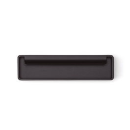 Viefe Poignée encastrée Fold C128 Noir mat