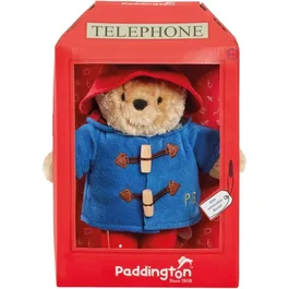 Gipsy Toys Peluche Paddington cabine GIPSY TOYS - 20 cm - scène iconique