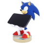 EXQUISITE GAMING Cable Guy Support de Figurine Sonic 20 cm - Porte-Console et Téléphone, Compatible PS5 DualSense, Xbox Series, iPhone
