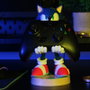EXQUISITE GAMING Cable Guy Support de Figurine Sonic 20 cm - Porte-Console et Téléphone, Compatible PS5 DualSense, Xbox Series, iPhone