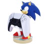 EXQUISITE GAMING Cable Guy Support de Figurine Sonic 20 cm - Porte-Console et Téléphone, Compatible PS5 DualSense, Xbox Series, iPhone