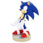 EXQUISITE GAMING Cable Guy Support de Figurine Sonic 20 cm - Porte-Console et Téléphone, Compatible PS5 DualSense, Xbox Series, iPhone