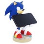 EXQUISITE GAMING Cable Guy Support de Figurine Sonic 20 cm - Porte-Console et Téléphone, Compatible PS5 DualSense, Xbox Series, iPhone