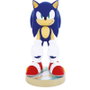 EXQUISITE GAMING Cable Guy Support de Figurine Sonic 20 cm - Porte-Console et Téléphone, Compatible PS5 DualSense, Xbox Series, iPhone