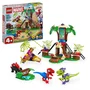 Lego 11200 Marvel Spidey et ses amis extraordinaires - Cabane dans l'arbre contre le Raptor de Gobby avec Stégosaure