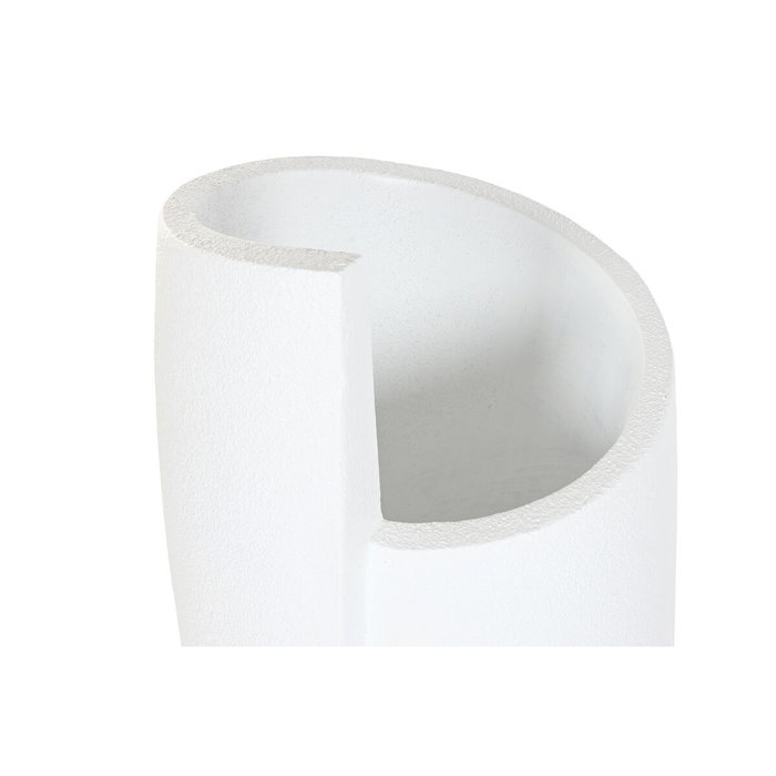 Cache-pot Home ESPRIT Blanc Magnésium Moderne Visage 33 x 33 x 72 cm