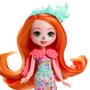Enchantimals Poupée Florinda Flamingo avec Figure Twig et Animaux - Famille Flamencos Sunshine Island Hrx85 Mattel - Ensemble de Jeu pour Enfants +4 Ans