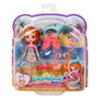 Enchantimals Poupée Florinda Flamingo avec Figure Twig et Animaux - Famille Flamencos Sunshine Island Hrx85 Mattel - Ensemble de Jeu pour Enfants +4 Ans
