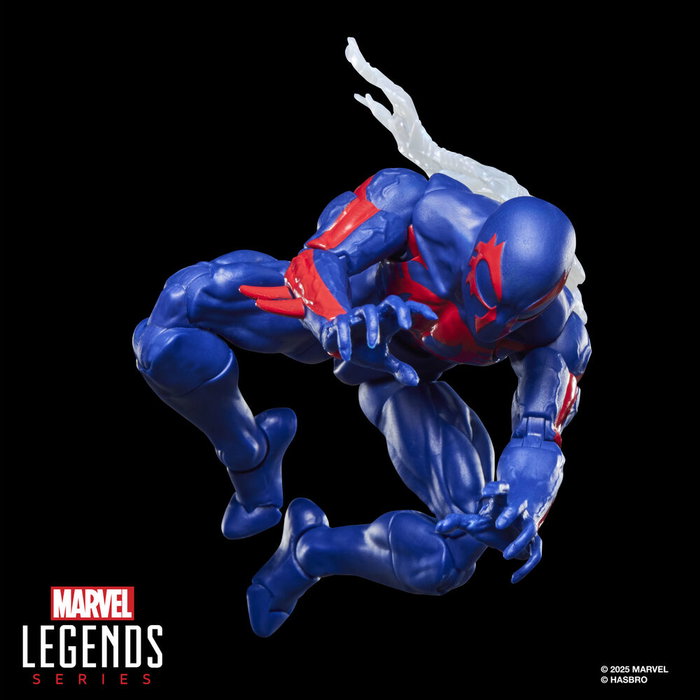 HASBRO - Marvel Comics - Figurine articulée Spider-Man 2099 (15 cm) avec 4 accessoires incluant mains et cape