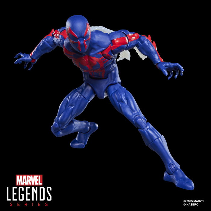 HASBRO - Marvel Comics - Figurine articulée Spider-Man 2099 (15 cm) avec 4 accessoires incluant mains et cape