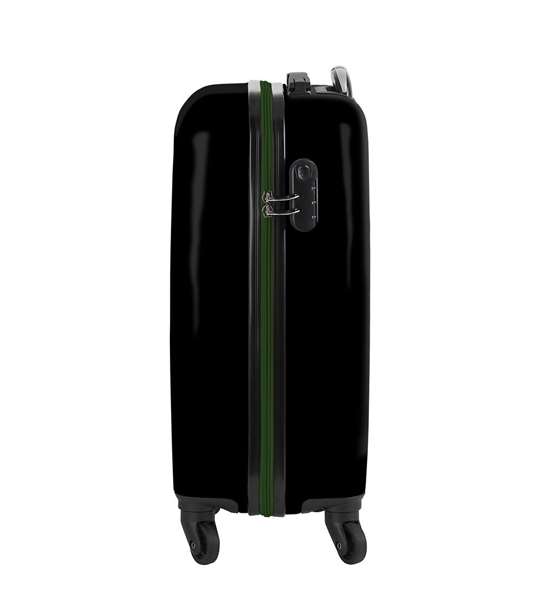 Safta Trolley Cabine 20" Munich Caviar 34.5x55x20 cm, Valise Cabine (Recommandé à partir de 3 ans)