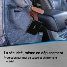 Crucial X10 Pro - Disque SSD externe portable 1 To - Compatible USB-C/USB 3.2 Gen 2 - Idéal pour montage vidéo