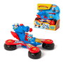 Magic Box - Figure Superthings S Battle Véhicule de Police Transformable avec Projectile - 20 x 19,5 x 9,2 cm