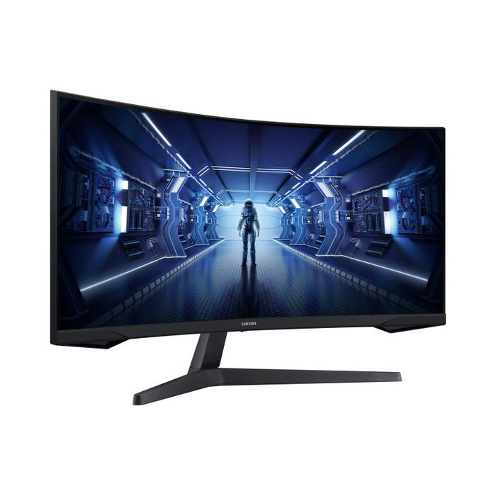 Samsung LC34G55TWWPXEN - Moniteur gaming incurvé Odyssey G5 G55T 34 pouces - Ecran large WQHD 3440x1440 165Hz 1ms - AMD FreeSync Premium - Noir Samsung LC34G55TWWPXEN - Moniteur gaming incurvé Odyssey G5 G55T 34 pouces - Ecran large WQHD 3440x1440 165Hz 1ms - AMD FreeSync Premium - Noir