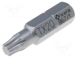 WERA Embout de tournevis Torx® TX20
