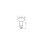 Ledvance [LVE-4099854047954] Ampoule LED Spot E27 4,9W 345Lm 2700K 36° Blanc Très Chaud Dimmable IP20