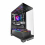 Boîtier ATX semi-tour Mars Gaming MCPRISMA Noir