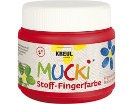 Kreul Peinture à doigts pour textile rouge 150ml