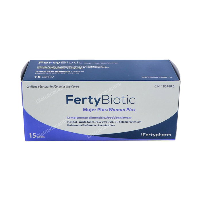 Fertybiotic Fertybiotic Mujer Plus 15 Sticks Fertybiotic Fertybiotic Mujer Plus 15 Sticks