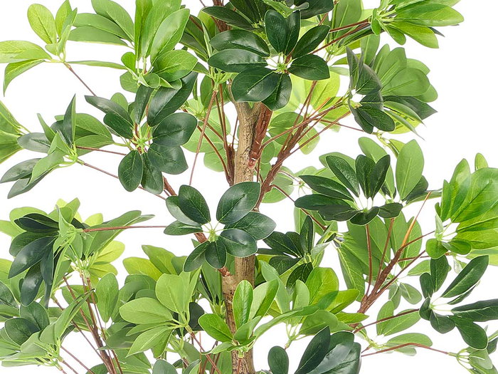 IBERGARDEN Plante artificielle aux feuilles allongées 130 cm