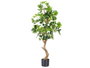 IBERGARDEN Plante artificielle aux feuilles allongées 130 cm