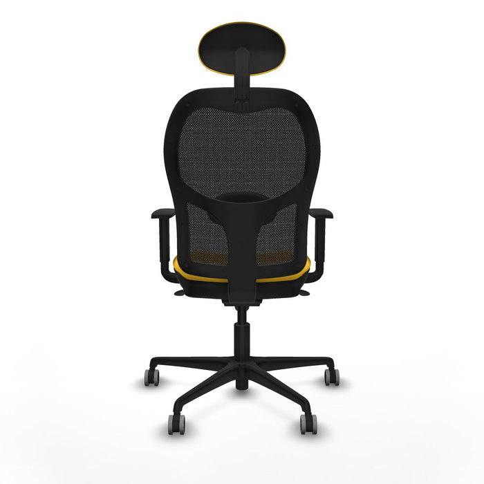 Piqueras y Crespo Chaise de Bureau 1D036G1 Jaune