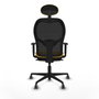 Piqueras y Crespo Chaise de Bureau 1D036G1 Jaune