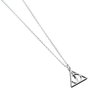 THE CARAT SHOP Pendentif Harry Potter Reliques de la Mort en Argent - Boîte 9x9x4 cm