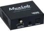 MUXLAB Extracteur Audio HDMI 4K/60, Sorties HDMI Optique Minijack, Alimentation Externe