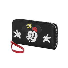 Karactermania - Portefeuille Minnie Mouse avec 12 compartiments pour cartes, 2 pour billets, monnaie, 10 x 19 x 2 cm, PVC