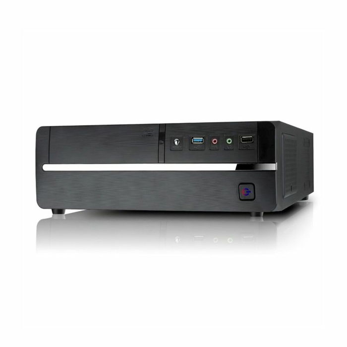 Boîtier ATX mini-tour avec alimentation TooQ TQC-3005U3 Slim USB 3.0