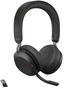 Jabra Evolve2 75 UC Duo Noir, Bluetooth 5.2, ANC