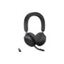 Jabra Evolve2 75 UC Headset Bluetooth USB-A Noir