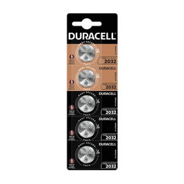 Duracell Blister de 5 piles bouton au lithium CR2032