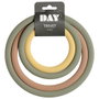 Day Lot de 4 dessous de plat en silicone de différentes tailles