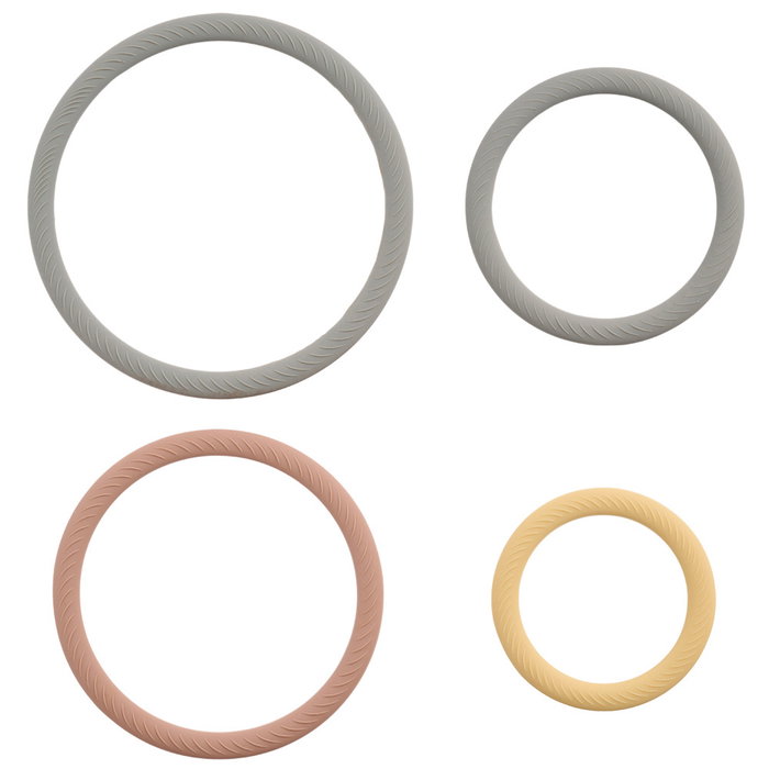 Day Lot de 4 dessous de plat en silicone de différentes tailles