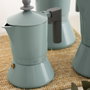 Quid Cafetière Italienne Ozon Vert Métal 9 Tasses