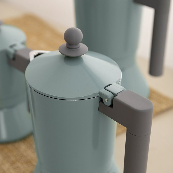 Quid Cafetière Italienne Ozon Vert Métal 9 Tasses
