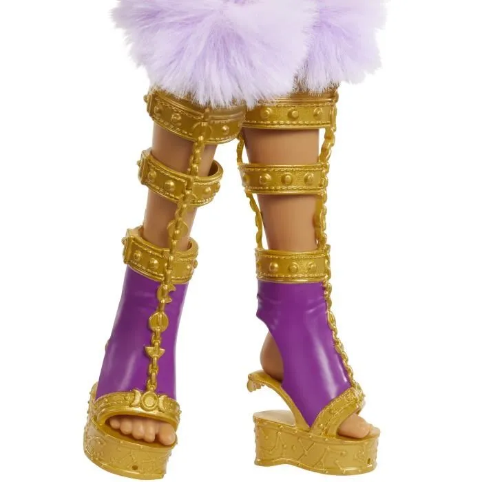 Monster High Poupée Clawdeen Wolf HXH80 avec tenue pour Monster Fest - Poupée articulée pour fille