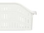 Kinvara Organisateur de Réfrigérateur en Plastique Blanc 20 x 12 x 30 cm (Set de 24)