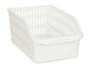 Kinvara Organisateur de Réfrigérateur en Plastique Blanc 20 x 12 x 30 cm (Set de 24)