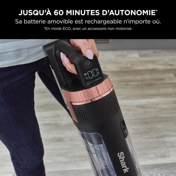 Shark Stratos IZ400EU - Aspirateur balai sans fil DuoClean + PowerFins Plus Shark Stratos IZ400EU - Aspirateur balai sans fil DuoClean + PowerFins Plus