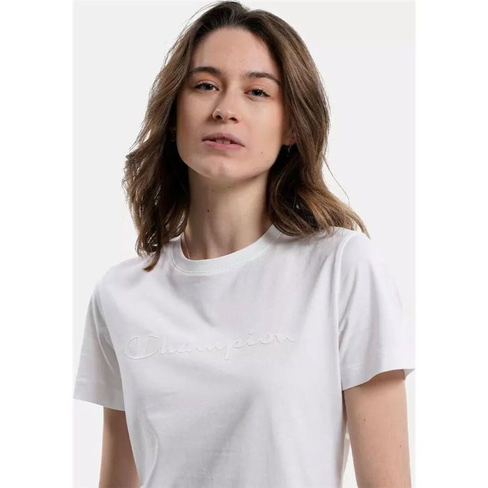 T-shirt à manches courtes femme Champion 114911-WW006 Blanc (M)
