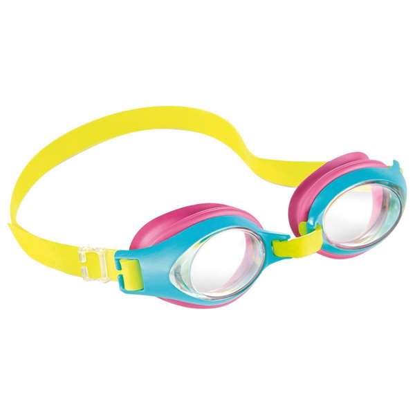 Intex - Lunettes de natation Junior 3-8 ans - Plastique - Modèles assortis au hasard