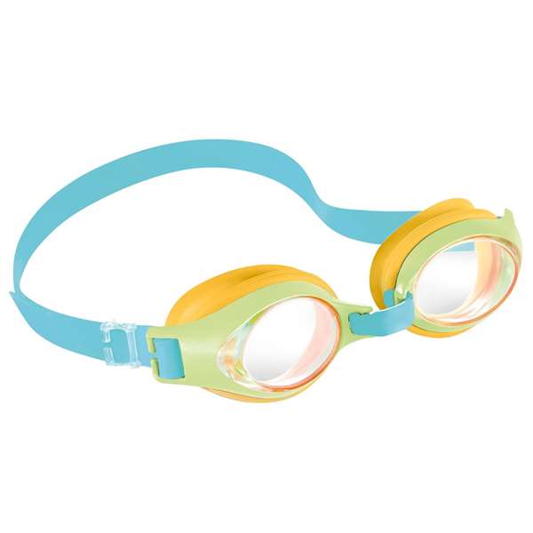 Intex - Lunettes de natation Junior 3-8 ans - Plastique - Modèles assortis au hasard