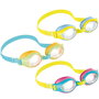 Intex - Lunettes de natation Junior 3-8 ans - Plastique - Modèles assortis au hasard